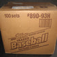 1993 Topps Baseball Traded Factory Set Case (100 Sets)