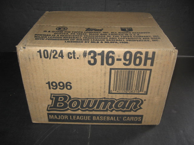 1996 Bowman Baseball Case (Hobby) (10 Box)