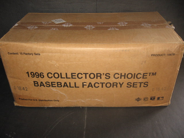 1996 Upper Deck Collector's Choice Baseball Factory Set Case (15 Sets)