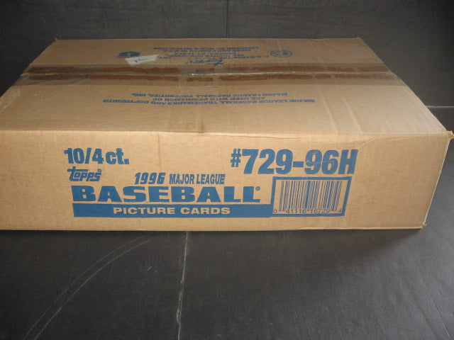 1996 Topps Baseball Factory Set Case (Cereal Box) (10 Sets)