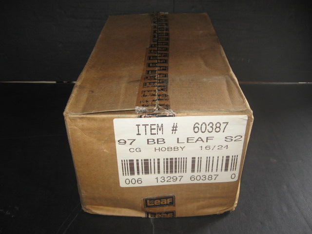 1997 Leaf Baseball Series 2  Case (16 Box)