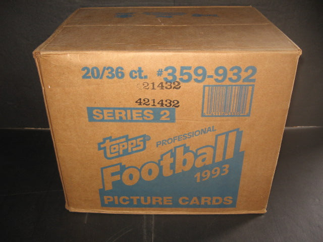 1993 Topps Football Series 2 Case (20 Box)