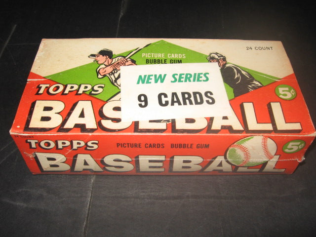 1955 Topps Baseball Unopened 5 Cent Wax Box