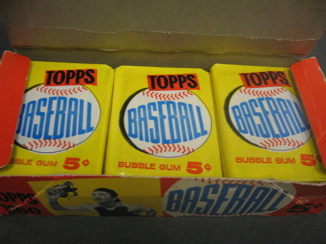1960 Topps Baseball Unopened Series 1 Wax Box