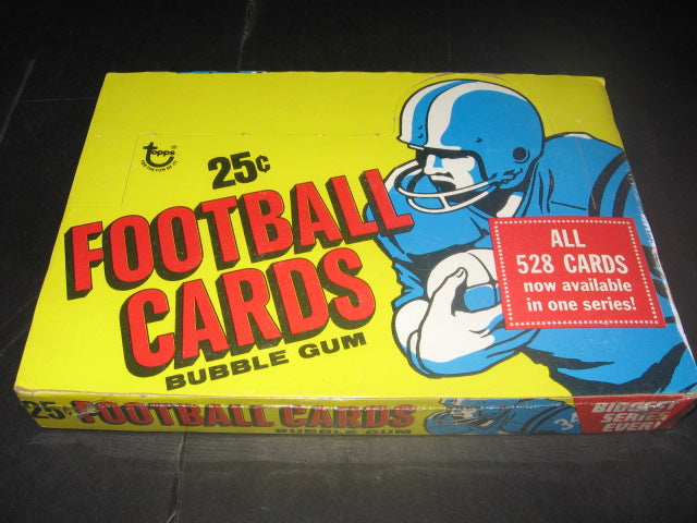 1974 Topps Football Unopened Cello Box