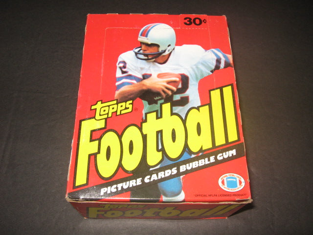 1981 Topps Football Unopened Wax Box (FASC)