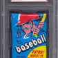 1971 Topps Baseball Unopened Series 3 Wax Pack PSA 8