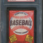1974 OPC O-Pee-Chee Baseball Unopened Wax Pack PSA 7