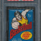1973/74 Topps Basketball Unopened Wax Pack PSA 8