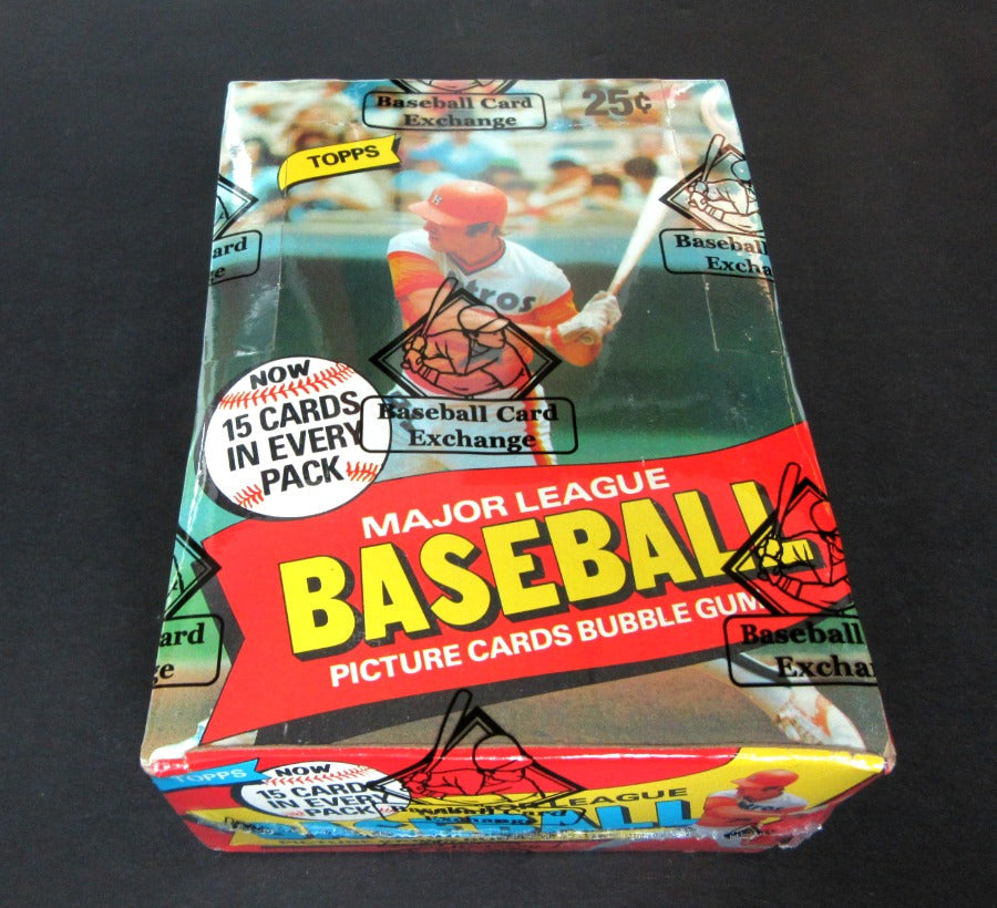 1980 Topps Baseball Unopened Wax Box
