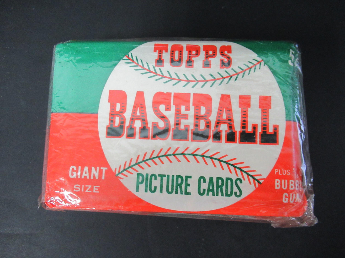 1952 Topps Baseball Unopened Brick (8) Wax Packs