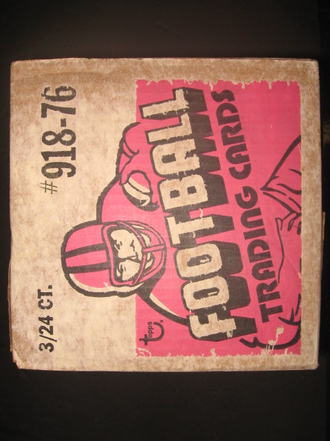 1976 Topps Football Rack Pack Case (3 Box)