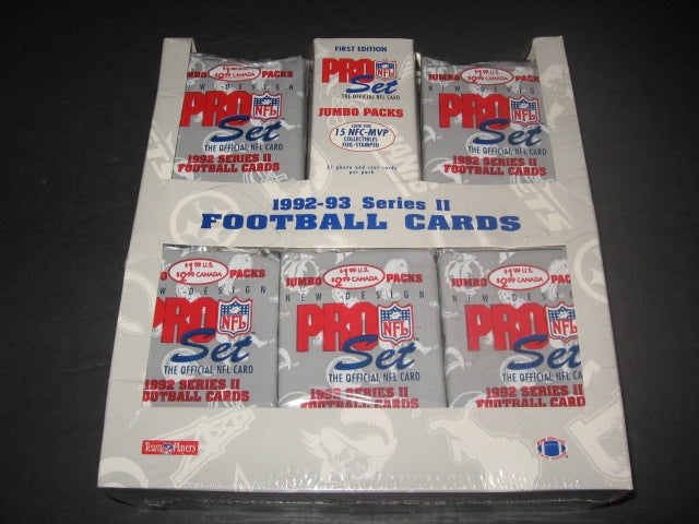 1992 Pro Set Football Series 2 Jumbo Box
