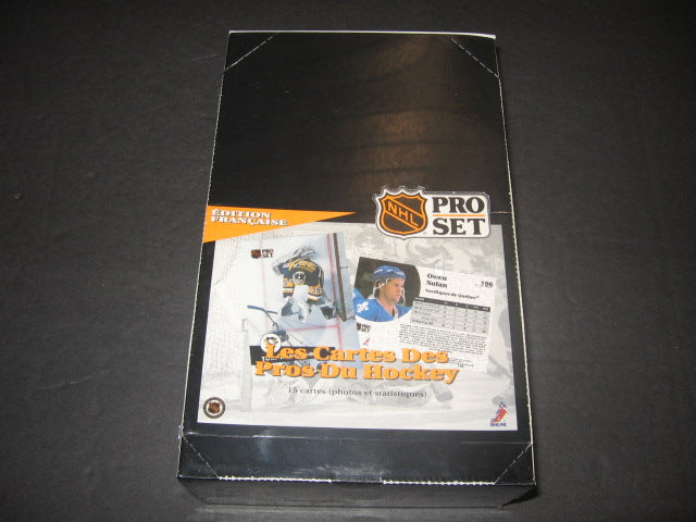 1991/92 Pro Set Hockey Series 1 Box (French)