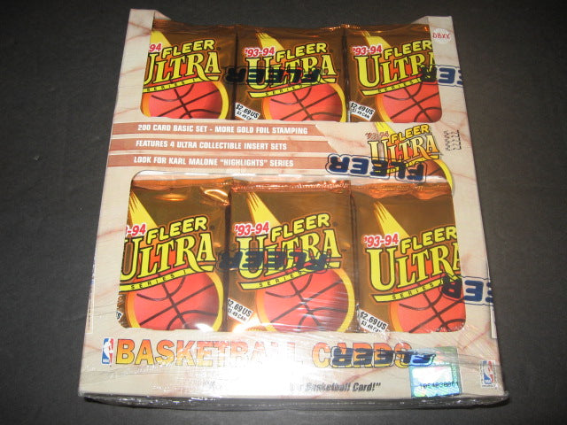 1993/94 Fleer Ultra Basketball Series 1 Box (Magazine)