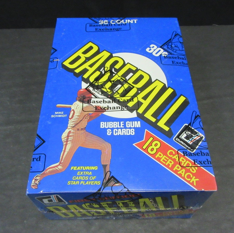 1981 Donruss Baseball Unopened Wax Box