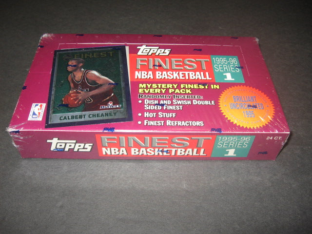 1995/96 Topps Finest Basketball Series 1 Box (Hobby)