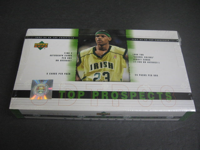 2003/04 Upper Deck Top Prospects Basketball Box