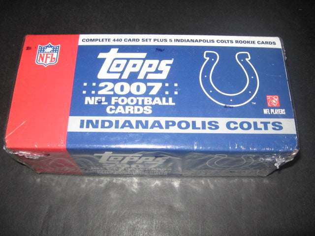 2007 Topps Football Factory Set (Colts)