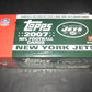 2007 Topps Football Factory Set (Jets)