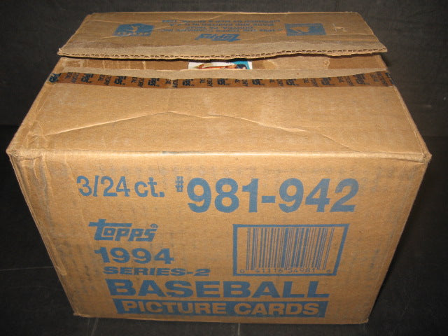 1994 Topps Baseball Series 2 Rack Pack Case (3 Box)