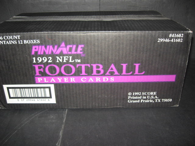 1992 Pinnacle Football Case (12 Box)