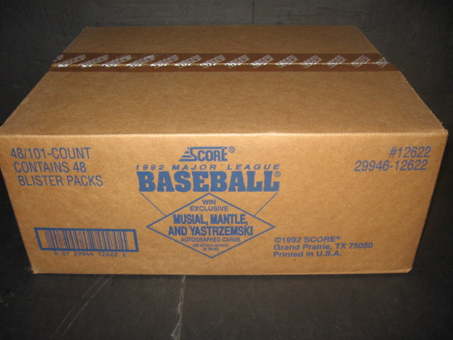 1992 Score Baseball Series 2 Blister Pack Case (48/101)