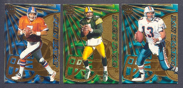 1997 Pacific Dynagon Football Complete Set