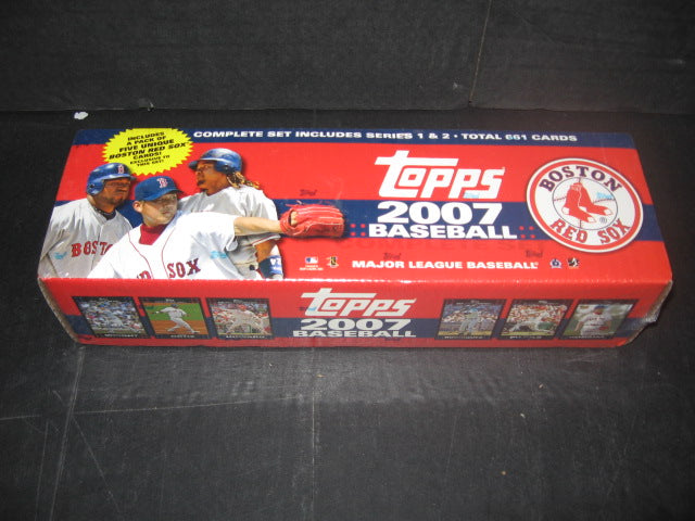2007 Topps Baseball Factory Set (Red Sox)