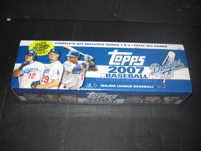 2007 Topps Baseball Factory Set (Dodgers)