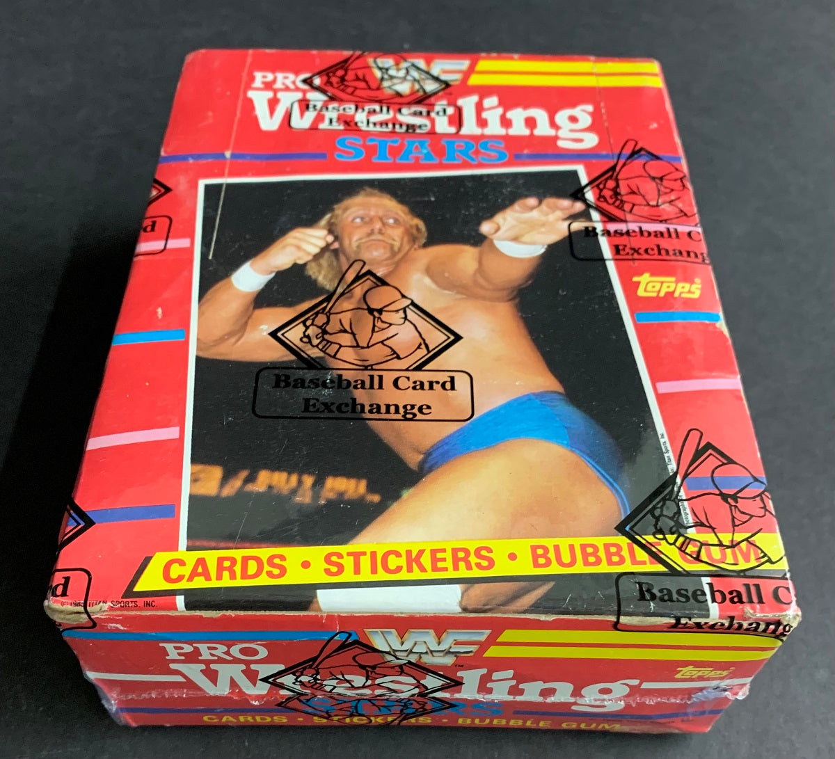 1985 Topps WWF Pro Wrestling Stars Unopened Wax Box