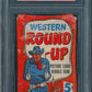1956 Topps Western Round-Up Unopened 5 Cent Wax Pack PSA 6 *5031