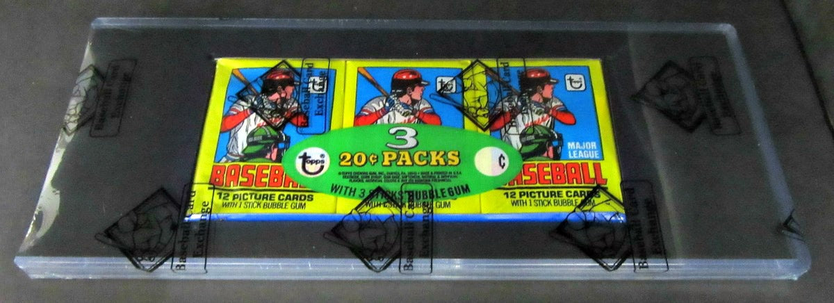 1979 Topps Baseball Unopened Wax Pack Tray (BBCE)