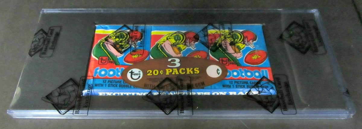 1979 Topps Football Unopened Wax Pack Tray