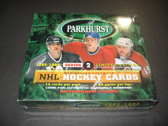 1995/96 Parkhurst Hockey Series 2 Box (Jumbo)