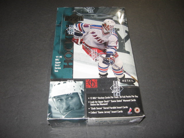 1997/98 Upper Deck Hockey Series 2 Box (Retail)