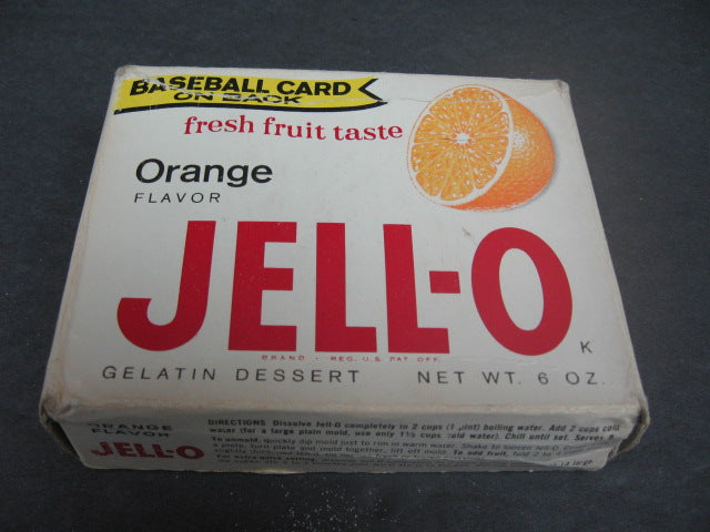 1963 Jell-O Baseball Bob Rodgers Unopened Box