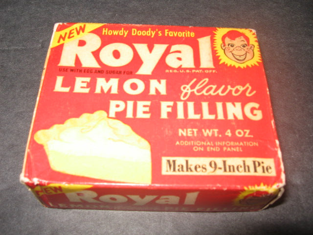 1950 Royal Pudding Howdy Doody Don Jose Unopened Box