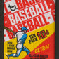 1970 Topps Baseball Unopened Series 1 Wax Pack