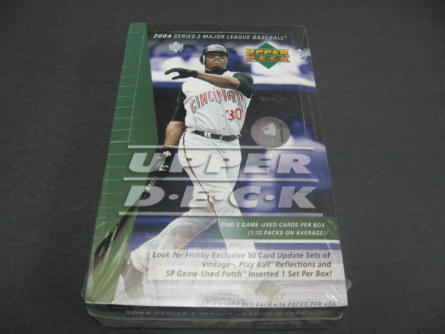 2004 Upper Deck Baseball Series 2 Box (Hobby)