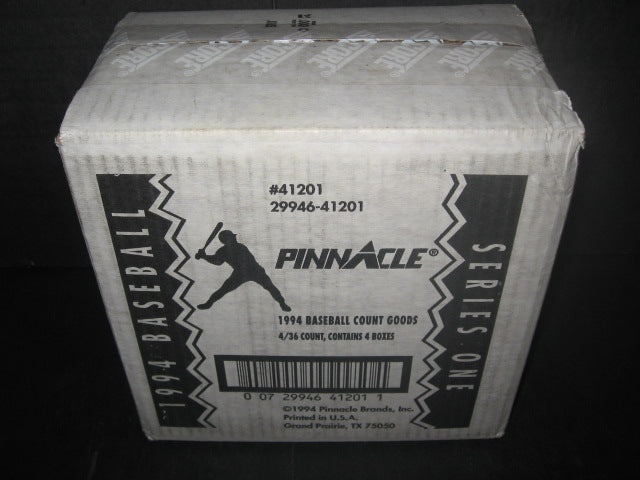1994 Pinnacle Baseball Series 1 Case (4 Box) (Retail)