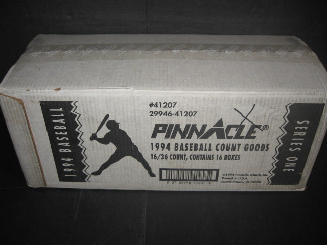 1994 Pinnacle Baseball Series 1 Case (16 Box) (Retail)