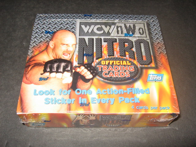 1999 Topps WCW/NWO Nitro Wrestling Box (Retail)