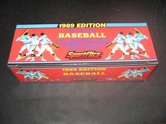 1989 Sportflics Baseball Factory Set (Authenticate)