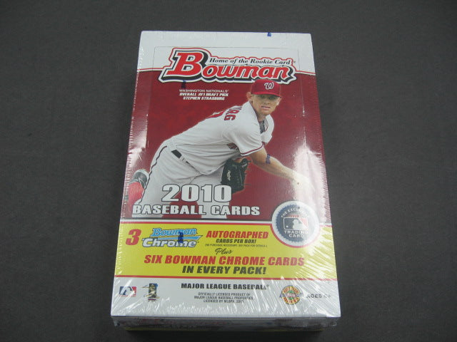 2010 Bowman Baseball Jumbo Box (HTA)