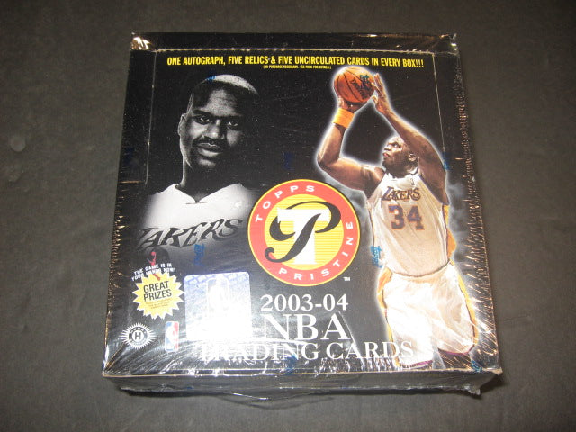 2003/04 Topps Pristine Basketball Box (Hobby)