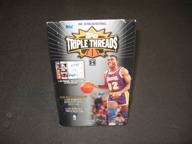 2007/08 Topps Triple Threads Basketball Box (Hobby)