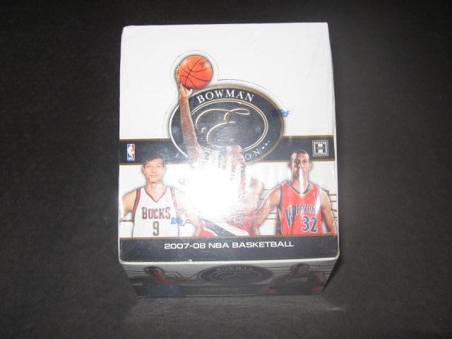 2007/08 Bowman Elevation Basketball Box (Hobby)