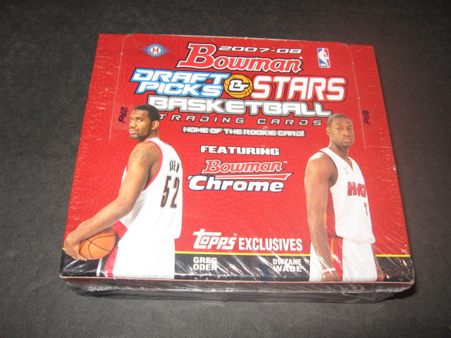 2007/08 Bowman Draft Picks & Stars Basketball Box (Hobby)
