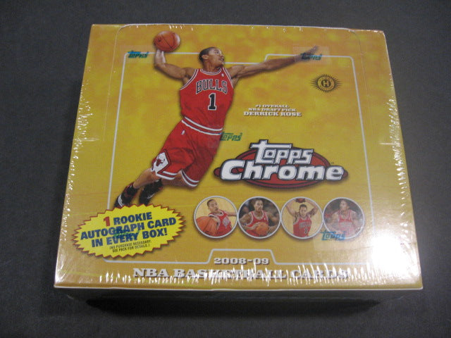 2008/09 Topps Chrome Basketball Box (Hobby)